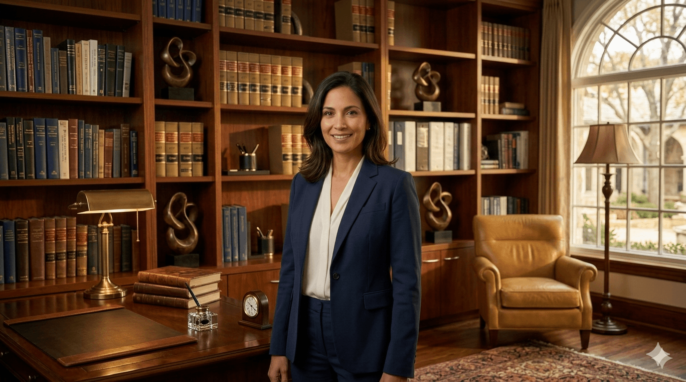 Amelia Grant in her office